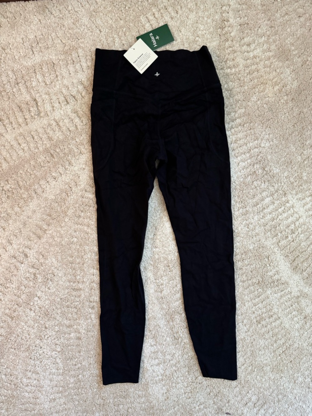 Halara UltraSculpt Black Full Length Side Pocket leggings size M - NWT